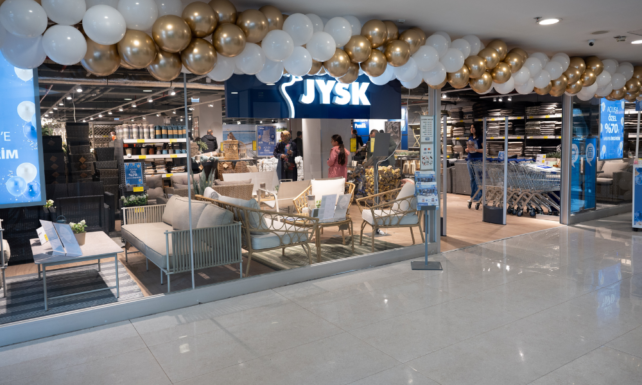 Iskandinav Ev Yasam Markasi JYSK Turkiyedeki 5. magazasini acti