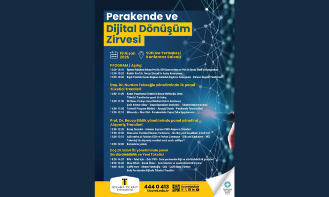 Istanbul Ticaret Universitesinden Perakende ve Dijital Donusum Zirvesi