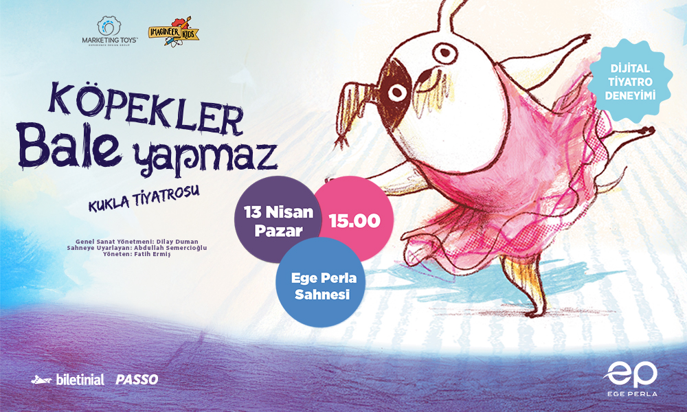 ‘Köpekler Bale Yapmaz’ Kukla Tiyatrosu İzmir’de İlk Kez Ege Perla Sahne’de!