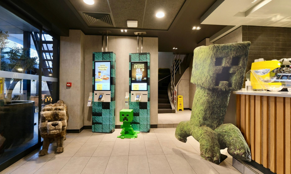 Kendi Dünyanı İnşa Et!  Minecraft Macerası McDonald’s Türkiye’de