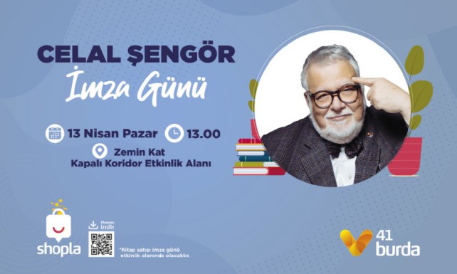 Prof. Dr. Celal Sengor 41 Burda AVMde imza gununde