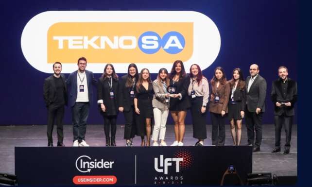 Teknosaya Lift Awardsta En Etkili Yapay Zeka Kullanimi Odulu