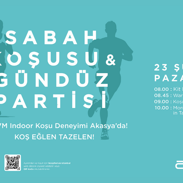Türkiye’nin ilk AVM iç mekan koşusu Akasya’da gerçekleşiyor