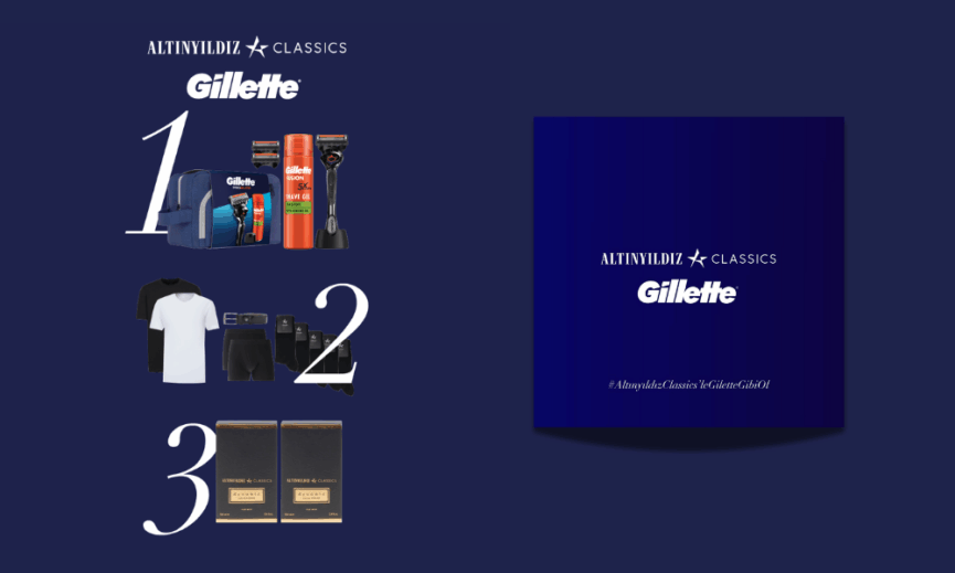 Altinyildiz Classicsin Damat Bohcasi ile Gillette Gibi Ol