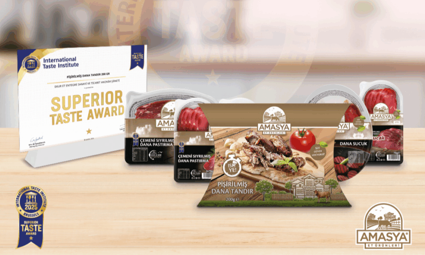 Amasya Et Urunlerinin Pisirilmis Dana Tandir Urunune Lezzet Odulu