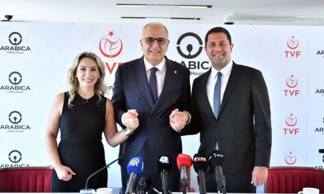 Arabica Coffee House TVF Voleybol 1. liglerinin isim sponsoru oldu