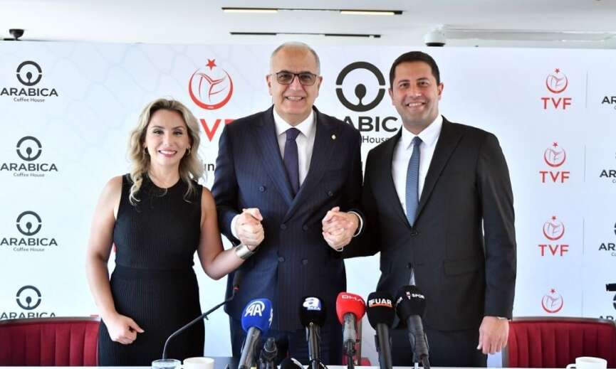 Arabica Coffee House TVF Voleybol 1. liglerinin isim sponsoru oldu