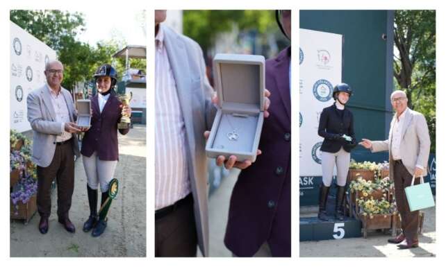 Aris Pirlantadan Melahat Aksel Kadinlar Kupasi birincisine cok ozel odul