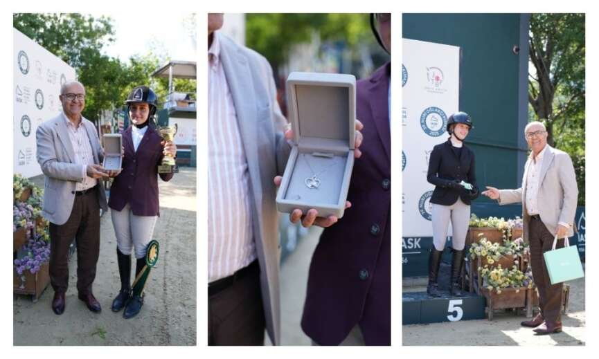 Aris Pirlantadan Melahat Aksel Kadinlar Kupasi birincisine cok ozel odul