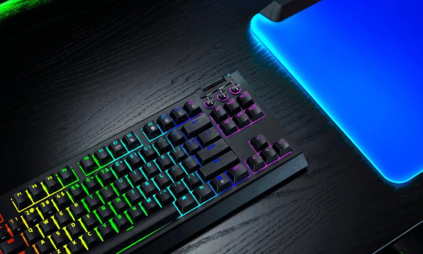 Blackwidow V4 Tenkeyless Hyperspeed 1