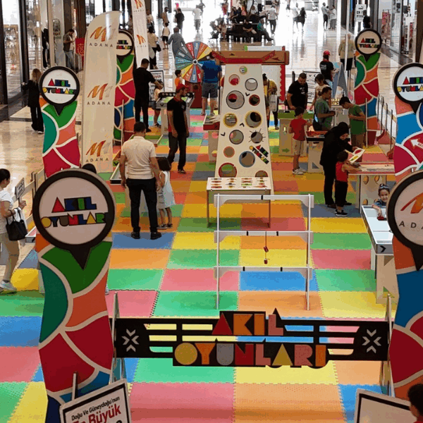 İlker Özçetin 13 Çocuklar, gençler tatilde M1 Adana AVM’de “Akıl Oyunları”nda buluştu