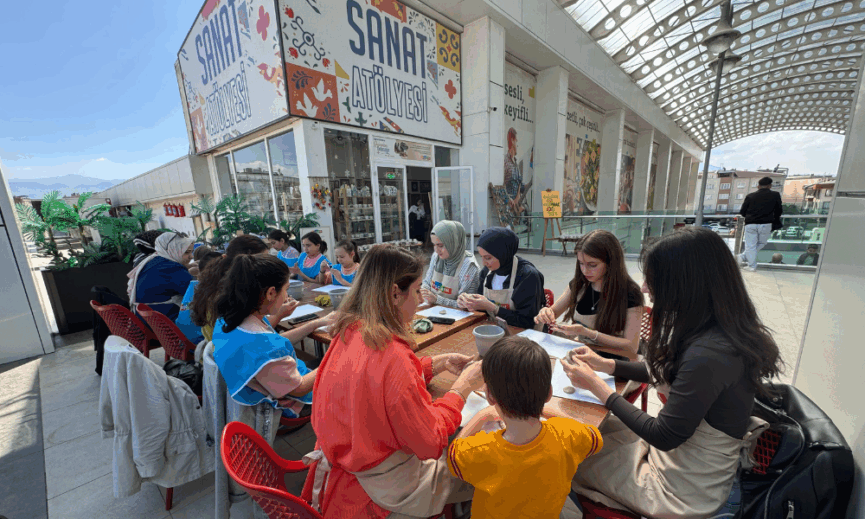 Inegol AVMde temmuz ayi sanatla renkleniyor