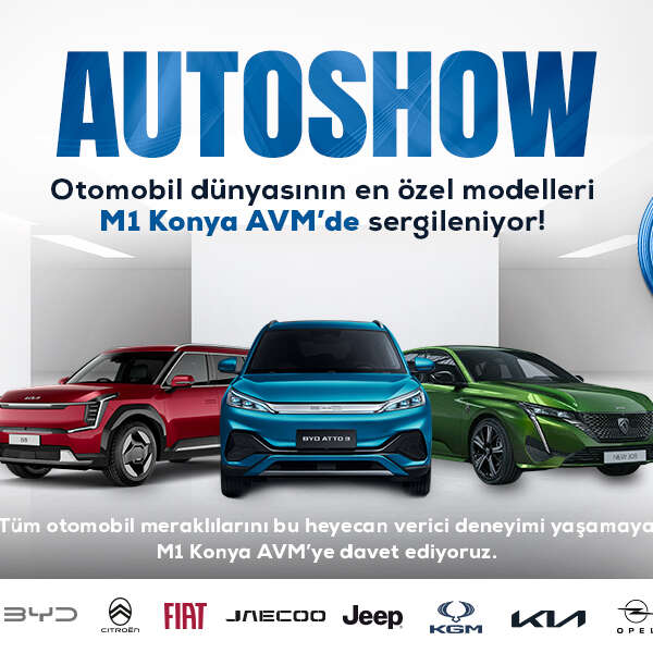 İlkay Keskin 5 M1 Konya AVM’de otomobil rüzgarı esecek