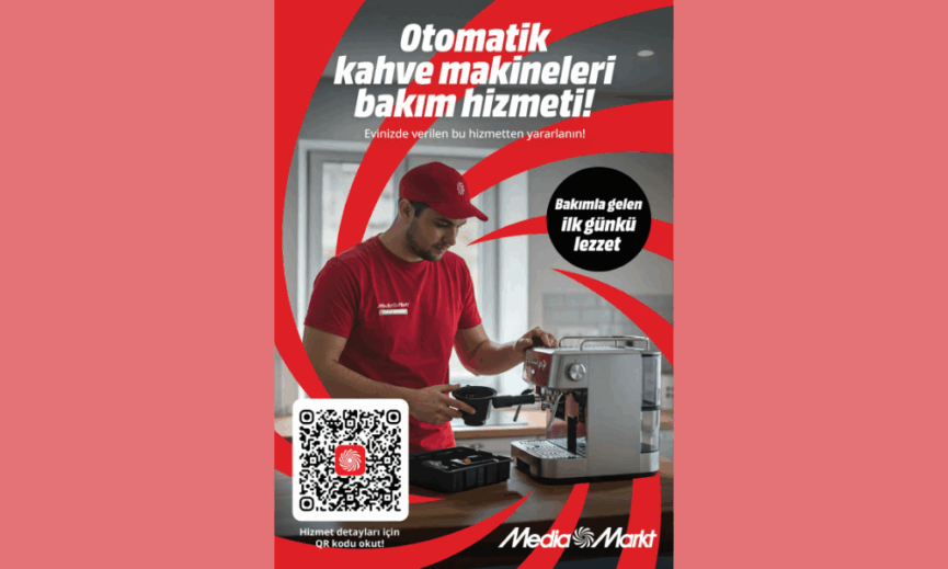 MediaMarkt Turkiyeden evde otomatik kahve makinesi bakim hizmeti
