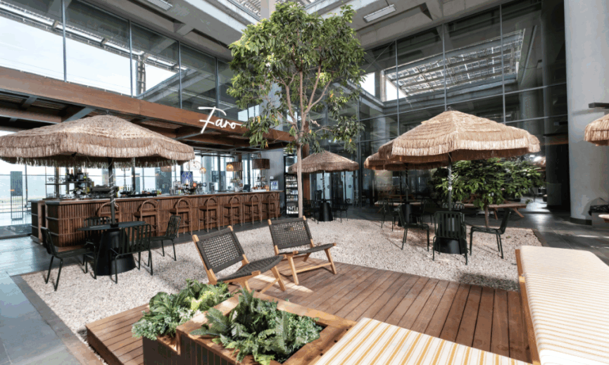 Turkiyenin Ilk Havalimani Acik Hava Beach Alani Faro Garden ile Tanisin