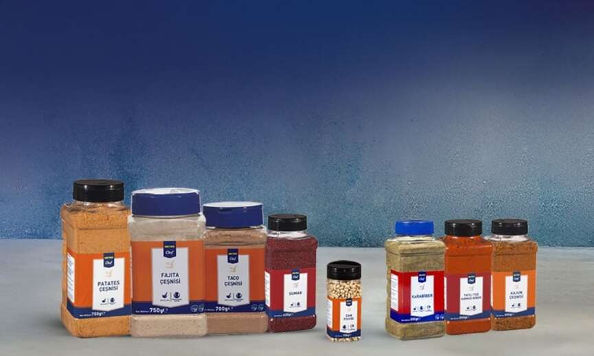 Zenginlesen cesitleriyle Metro markali baharatlar sofralara lezzet katiyor