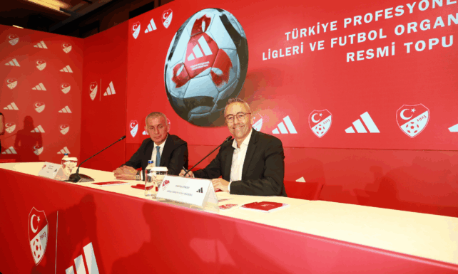 adidas Turkiye Futbol Federasyonunun Resmi Futbol Topu Sponsoru oldu