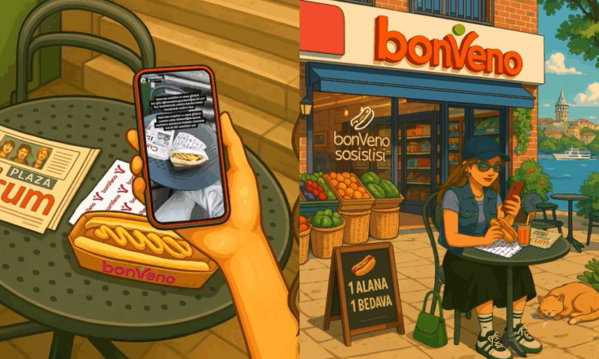 bonVenodan Sosisli Gunune AI Destekli Kutlama