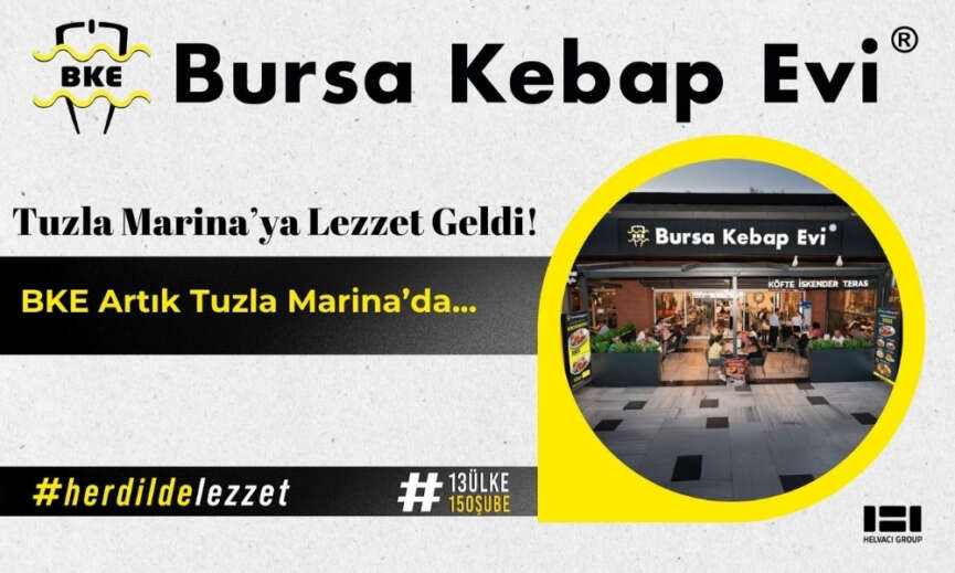Bursa Kebap Evi Tuzla Marinada acildi