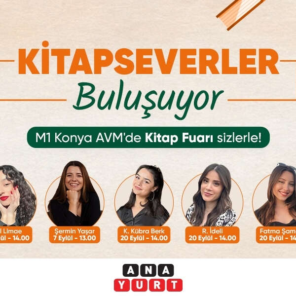 İlkay Keskin 7 Kitapseverler M1 Konya AVM’de buluşuyor