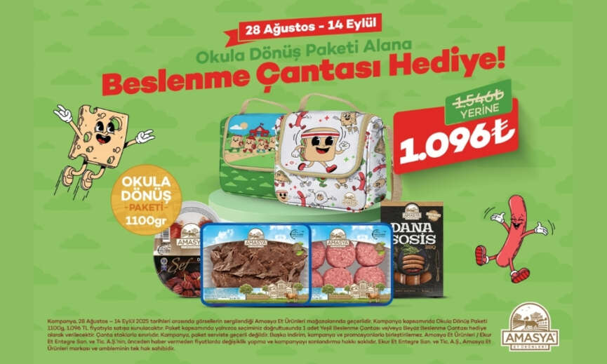 Amasya Et Urunlerinden Okula Donus Paketi