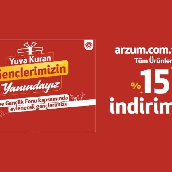 Arzum’dan Yeni Evlenecek Gençlere Anlamlı Destek