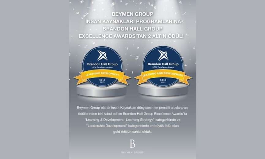 Beymen Group Insan Kaynaklari Programlarina Stevie Awards ve Brandon Hall Group Excellence Awardstan uluslararasi 5 odul