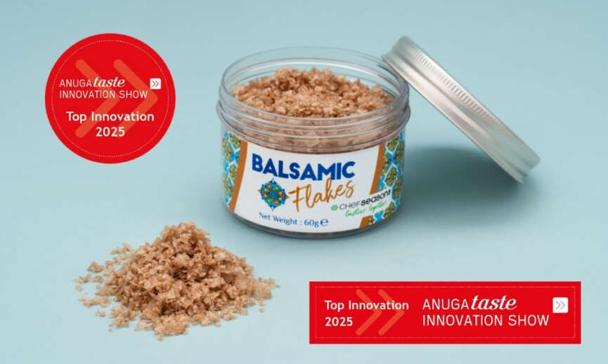 Chef Seasons Balsamic Flakes™ ile Anuga Taste Top Innovations 2025te Yine Zirvede