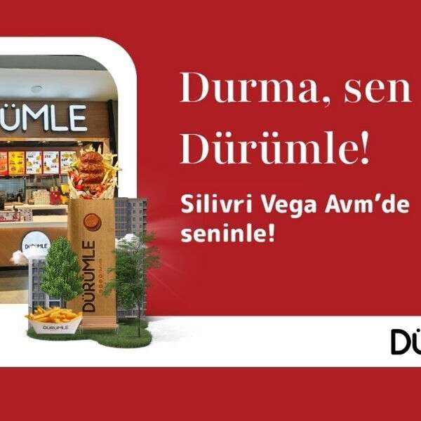 İlkay Keskin 12 Dürümle Silivri Vega AVM’de yeni restoranını açtı