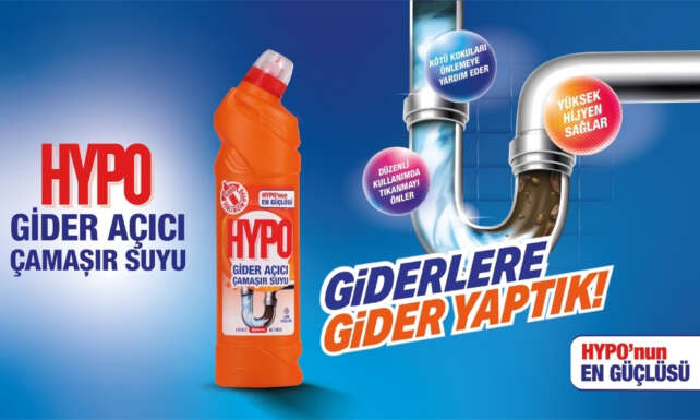 Hypo Gider Acici Camasir Suyu ile Giderlere Gider Yapiyor