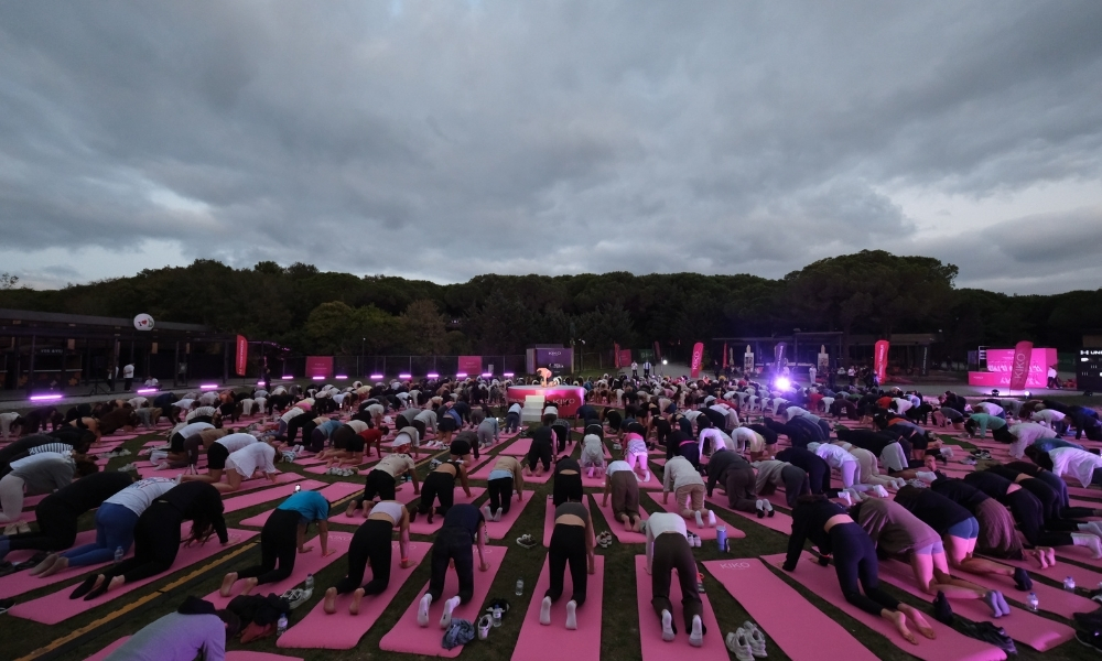 KIKO Milano ile Yildizlarin Altinda Yoga Deneyimi 2