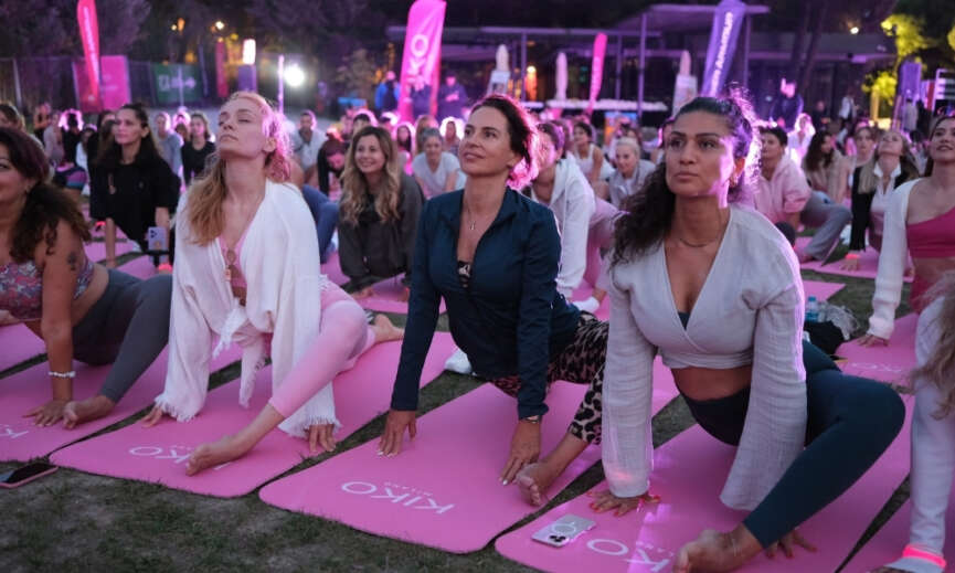 KIKO Milano ile Yildizlarin Altinda Yoga Deneyimi