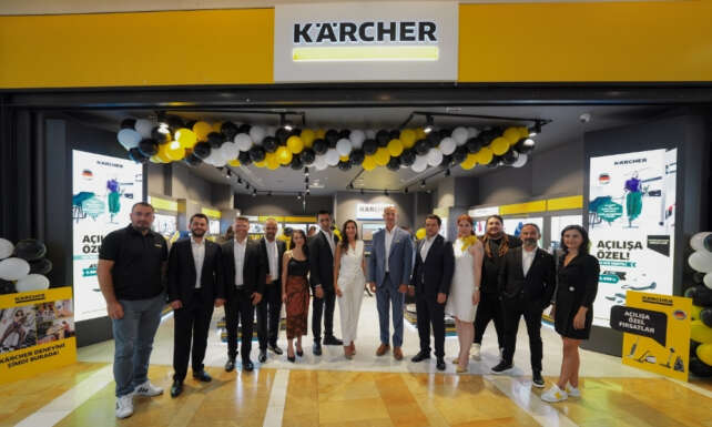 Karcher Istanbul ve Ankaradan sonra Izmir konsept magazasiyla ‘uc buyuk sehir hedefine ulasti