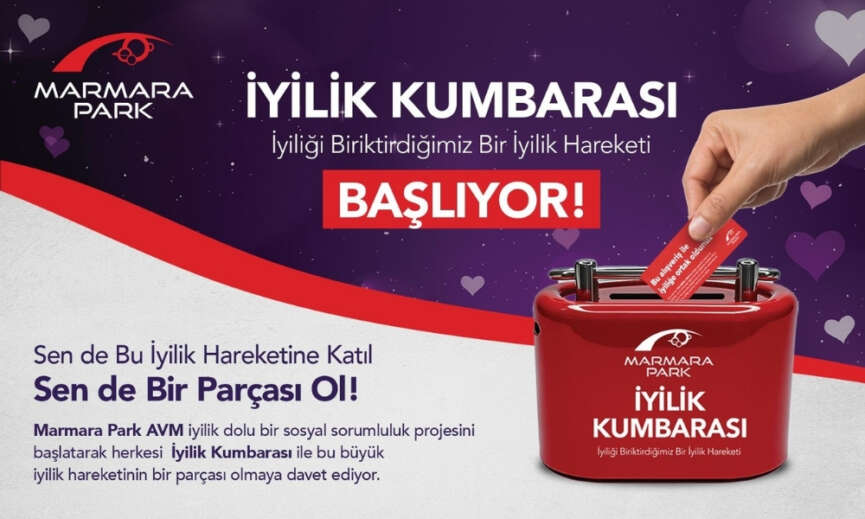 Marmara Park AVMde Yapilan Alisverisler Iyilige Donusuyor