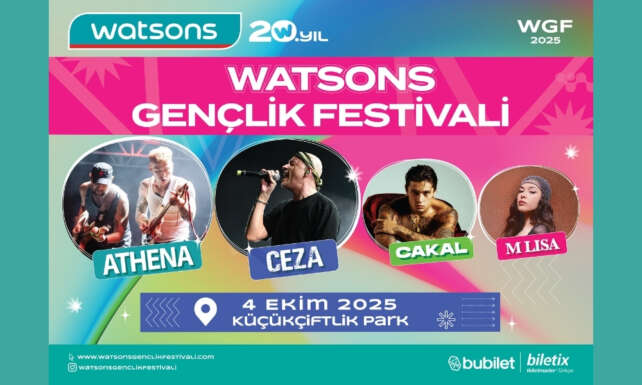 Watsons ile Festival Heyecani 4 Ekimde Gencleri Bekliyor