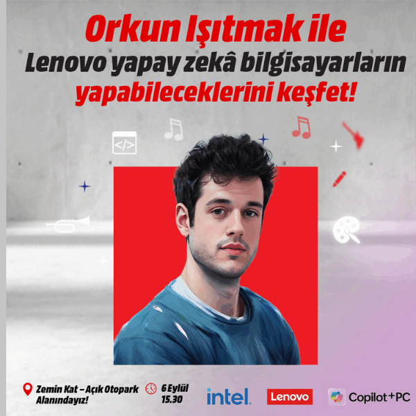 İlkay Keskin 12 Yapay Zekâ Eller projesi sohbet serisinde Orkun Işıtmak teknoloji severlerle buluşacak