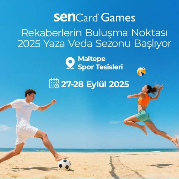 senCard Games 2025 Yaza Veda Sezonu için  geri sayım başladı!