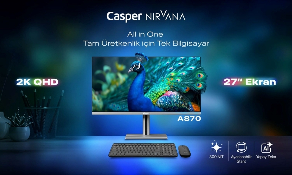 Şıklık, güç ve yapay zeka tek bir tasarımda: 2K QUAD HD ekranlı Nirvana A870
