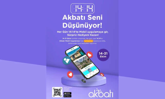 Akbati 14uncu yilinda ziyaretcilerine surpriz hediyeler sunuyor