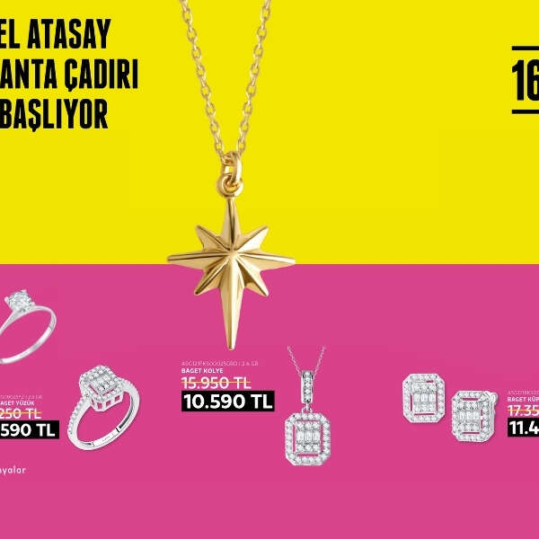 Atasay Altın ve Pırlanta Çadır Günleri Başladı