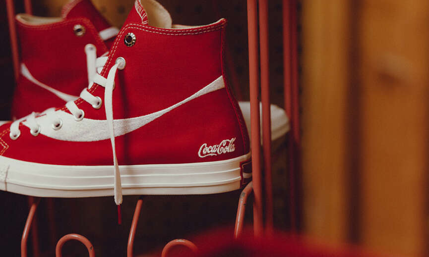 Converse ve Coca Coladan Ozel Koleksiyon