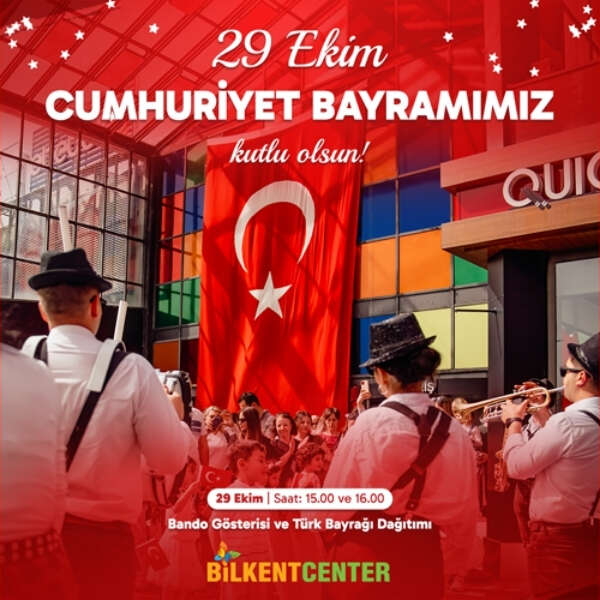 Cumhuriyet coşkusu ve sanat Bilkent Center’da
