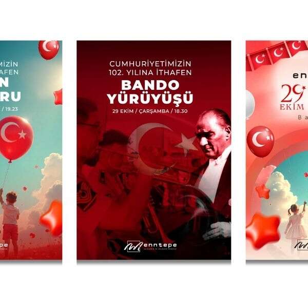 Cumhuriyet’in 102. Yılı Enntepe’de Coşkuyla Kutlanacak