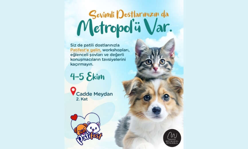 Dunya Hayvanlari Koruma Gununde Metropol Istanbulda sevimli dostlarimiza ozel festival