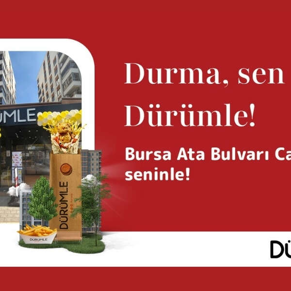 Erkmen Onbulak 11 Dürümle Bursa Ata Bulvarı Cadde’de yeni restoranını açtı