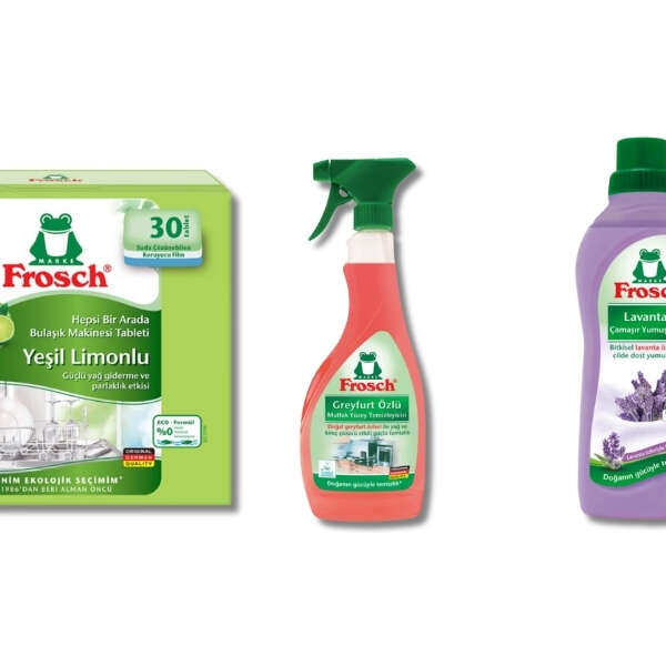 Frosch’tan Temizlikte Doğa Dostu Çözümler