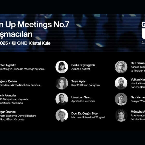 GreenUp Meetings No.7 “Yapay Zekâ ve Eko Akıl Çağında İnsan”  temasıyla gerçekleşiyor