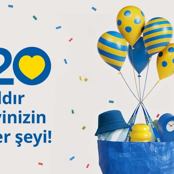 Erkmen Onbulak 10 IKEA Türkiye 20. Yılını Sürprizlerle Kutluyor!