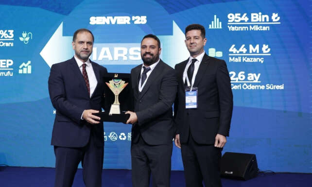 Marsanin Tesis Icinde Buhar Verimliligi projesine odul