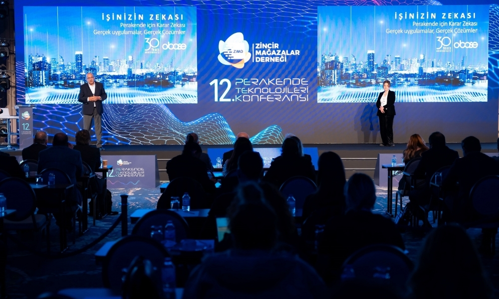 OBASE, 12. Perakende Teknolojileri Konferansı’nda Karar Zekasıyla Dönüşen Perakendeyi Aktardı